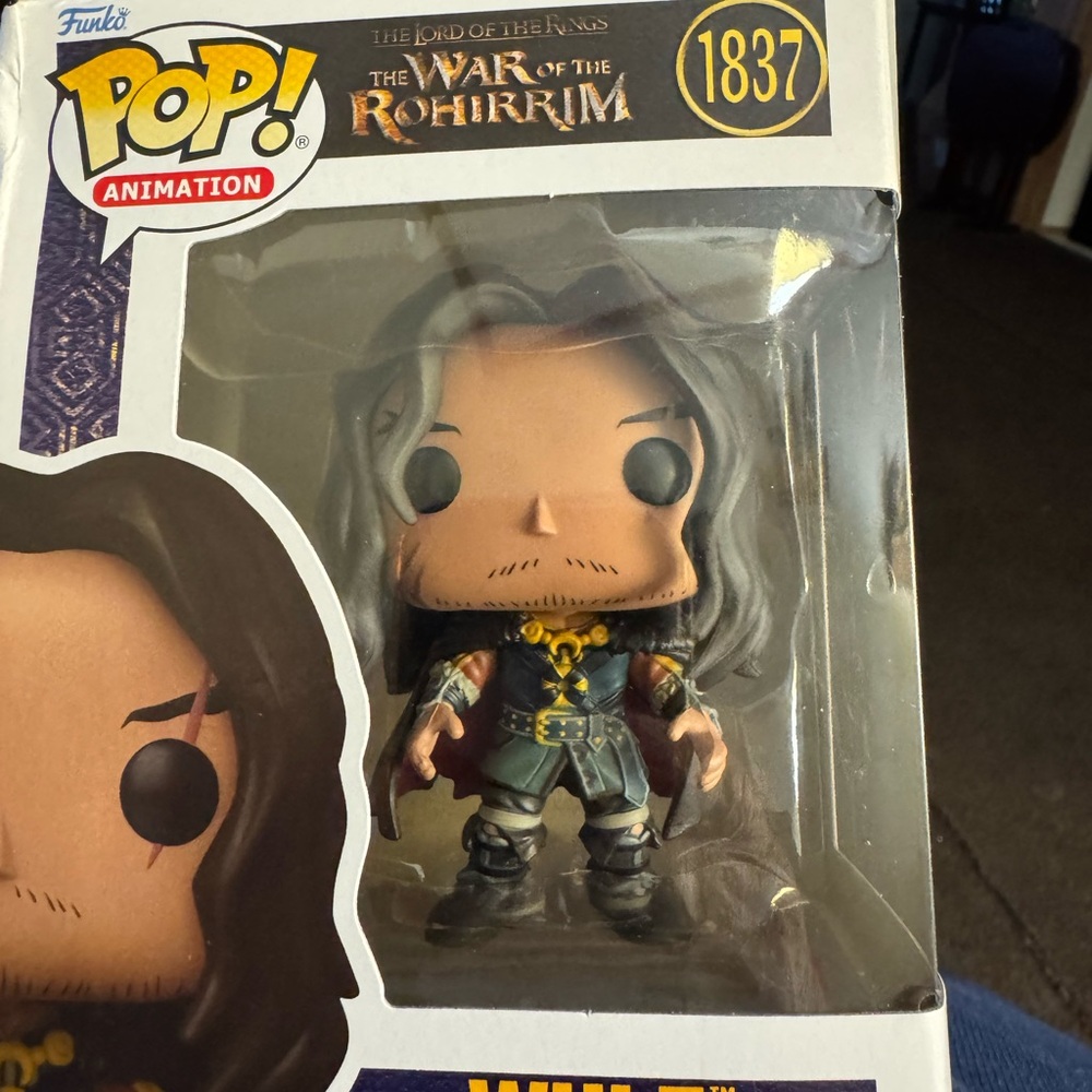 Funko Wulf Figure with Red and Black Outfit